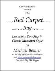 The Red Carpet Rag piano sheet music cover Thumbnail